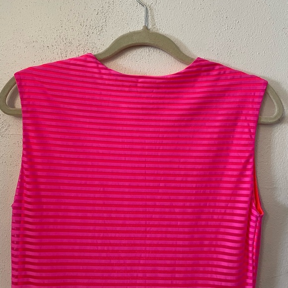 Silence + Noise Shadow Striped Muscle Tee Dress - Picture 9 of 14